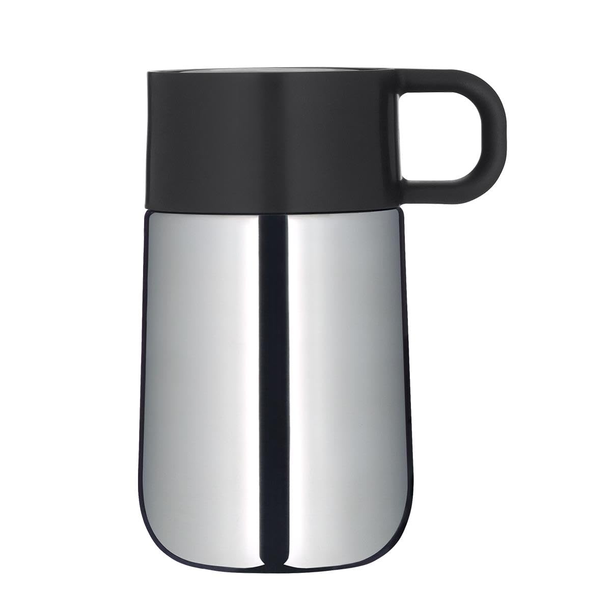 Wmf Impulse Travel Mug 0.3 L Height 14 Cm Diameter 7.8 Cm Automatic Closure 360? Drink Opening Keeps Drinks Warm 6 Hours/Cold 12